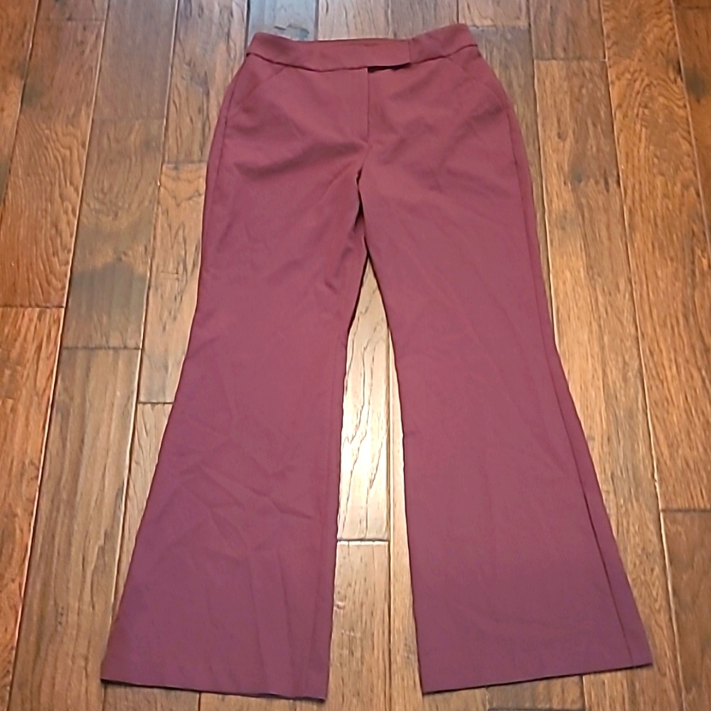 Express Editor Flare Trouser High-Rise pants size 10R